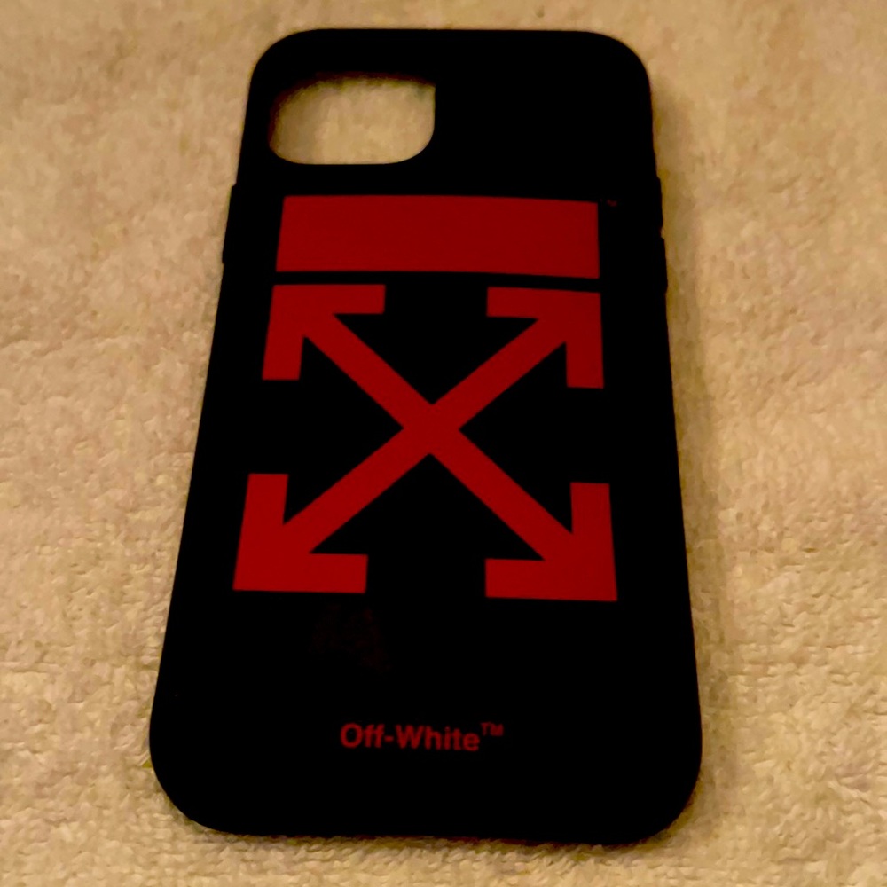 Used off white iPhone X case